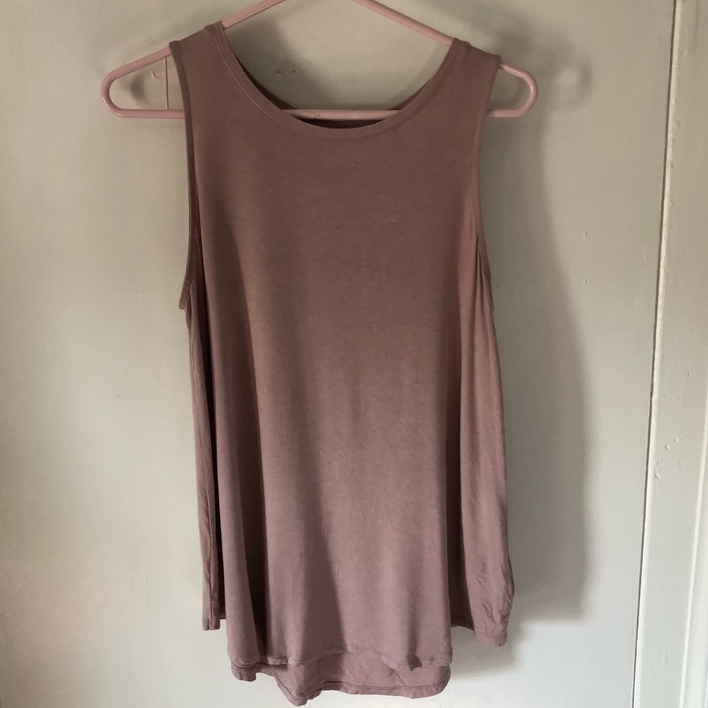 Old Navy Luxe Swing Hi-Lo high neck tank
